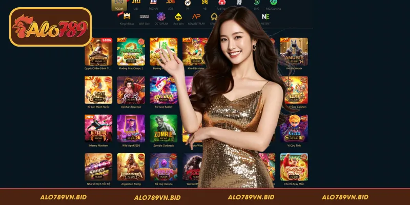 Các nhà phát hành game Slot hàng đầu hội tụ tại ALO789